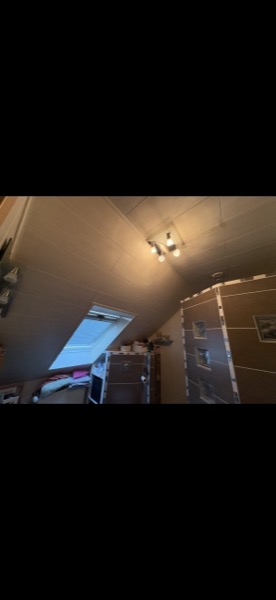 Faux plafond en cours de réalisation – LT PLAC